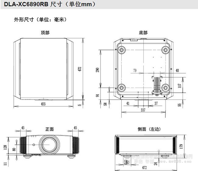 JVC投影机 JVCXC6890
