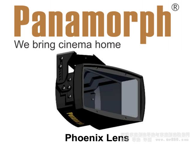 Panamorph PHOENIX LENS 2.35变形镜头介绍