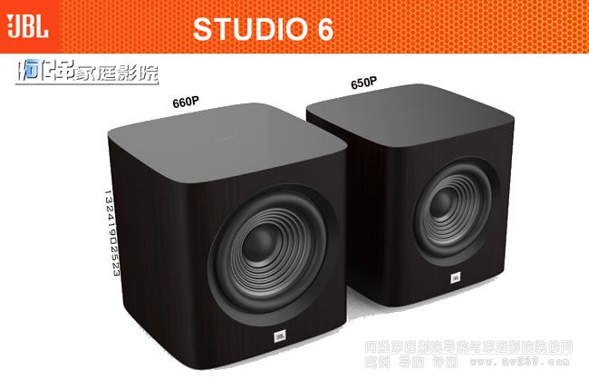 JBL超低音炮Studio650P Studio660P介绍