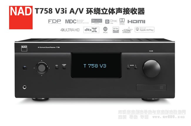 NADT758 V3i A/V 