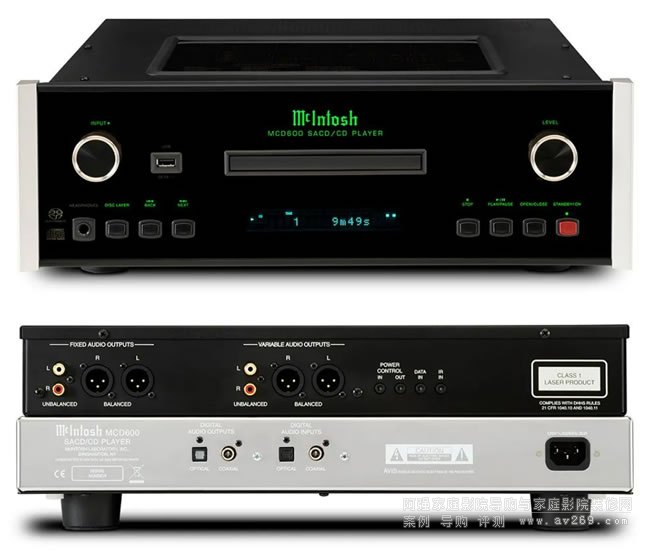 ȫ콢ѶԴ McIntosh MCD600 SACD/CD 
