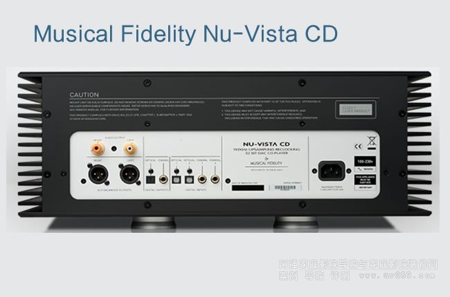 Ӣִ Musical Fidelity Nu-Vista CD