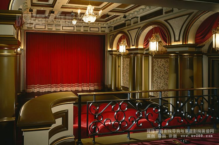 TKtheater传统欧式私人家庭影院效果图片推荐