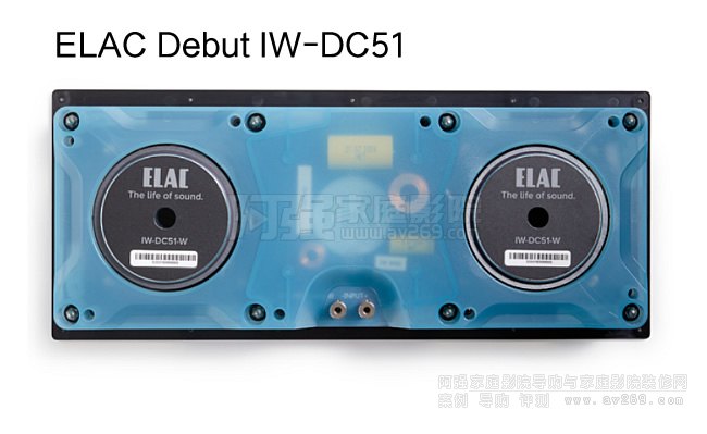 ​ELAC Debut IW-DC51-W
