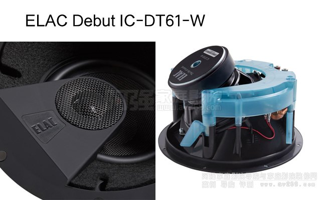 ELAC Debut IC-DT61-W 6.5ʽͥӰԺ