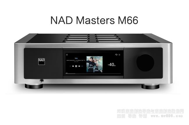 NAD推出旗舰M66 流媒体 DAC前置放大器