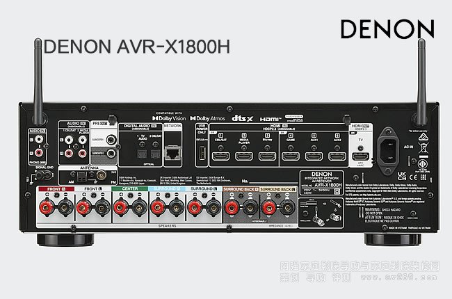 DENON AVR-X1800H 7.2ӰԺ