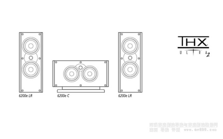 System 6200e THX Ultra2高性能音响系统