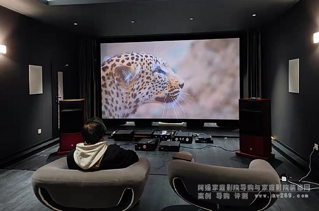 在上海打造的家庭影院与HIFI一体式影音空间