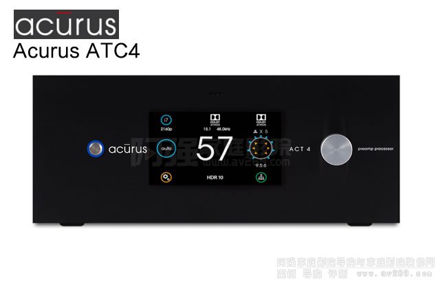 美国雅奇力 Acurus ACT4多声道影院前级处理器
