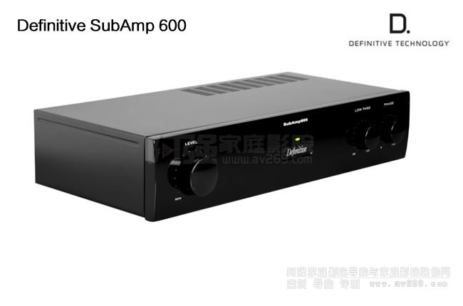 狄分尼提SubAmp 600 入墙式低音炮放大器