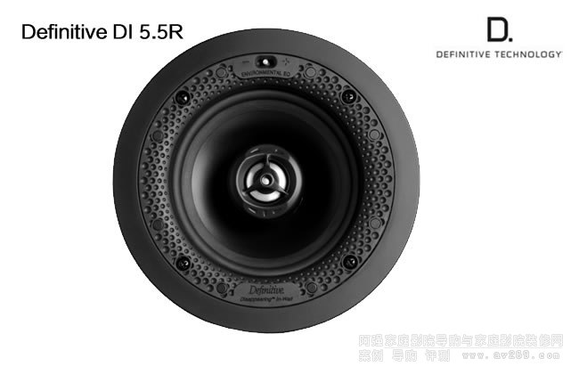 狄分尼提DI 5.5R圆形5.25“吸顶音箱