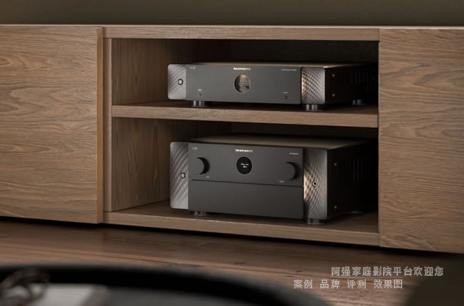 Marantz A/V 标志着 Herman 进入了一个家庭影院的新时代,奢华与性能终于融合